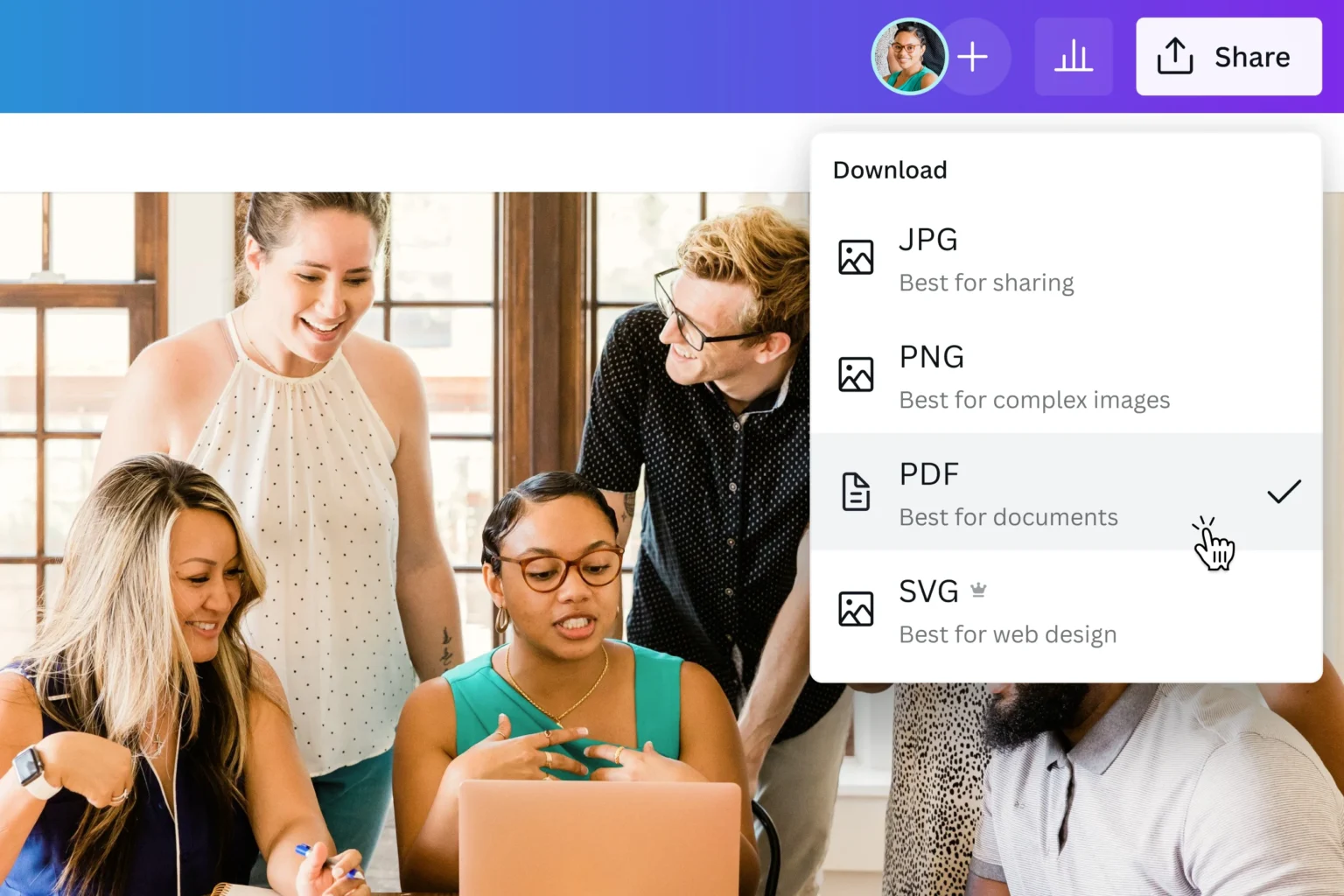 Convertir JPEG en PDF