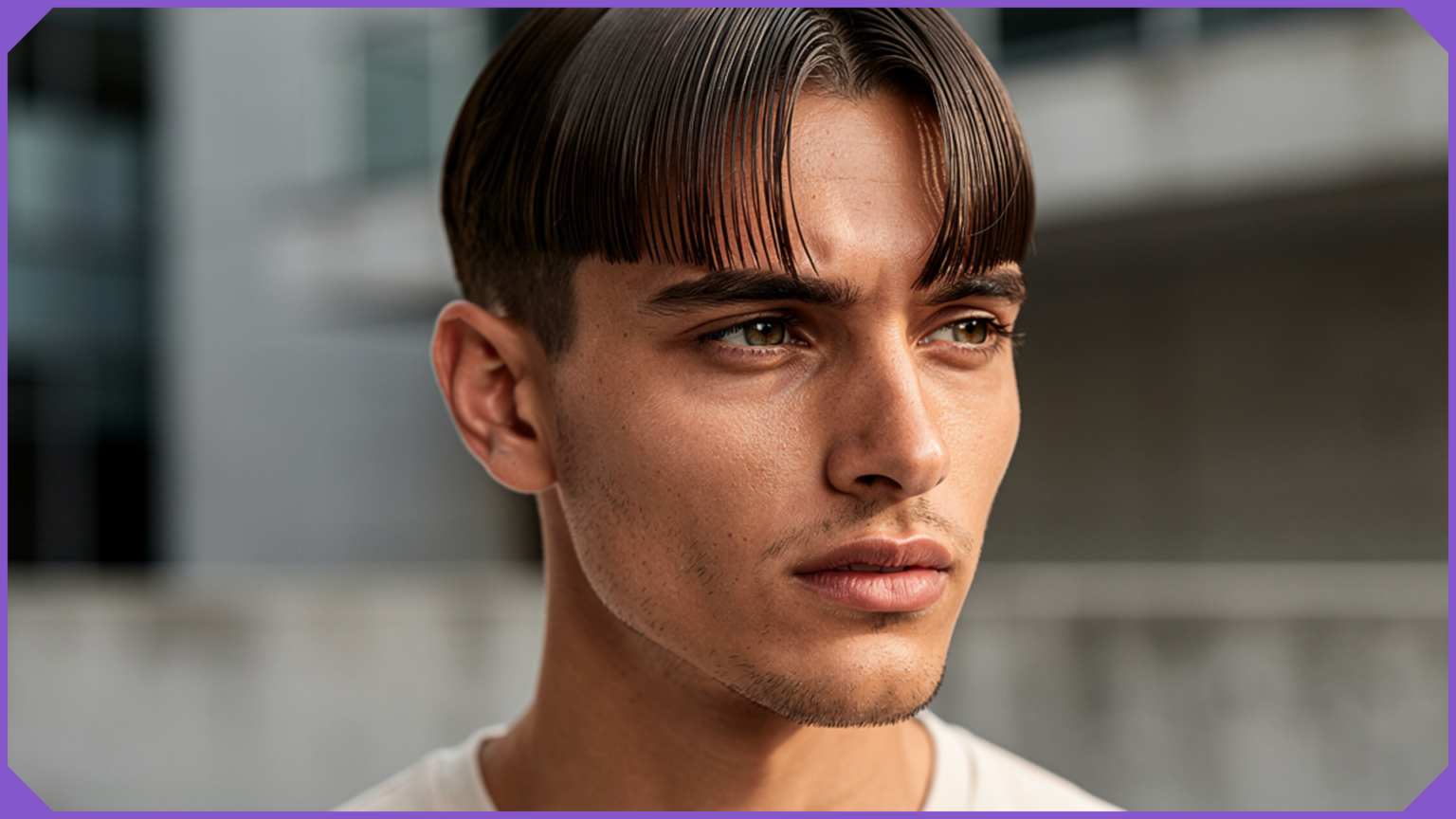Middle Part Homme : La Coupe Intemporelle Qui Séduit les Célébrités et les Hommes Modernes Middle Part Homme